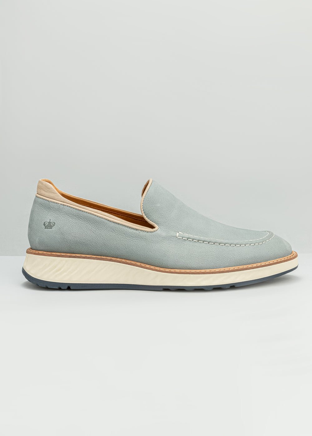 Mocassim Dom Henrico Chamoa Cabernet Azul 384033C - Henri Store