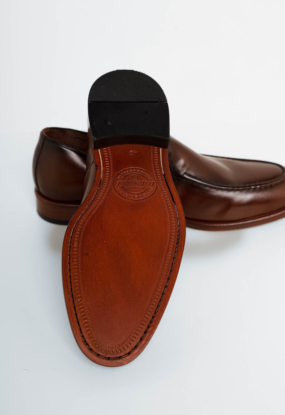Mocassim Dom Henrico Sella Napa Brown - Ref: 149112 - Henri Store