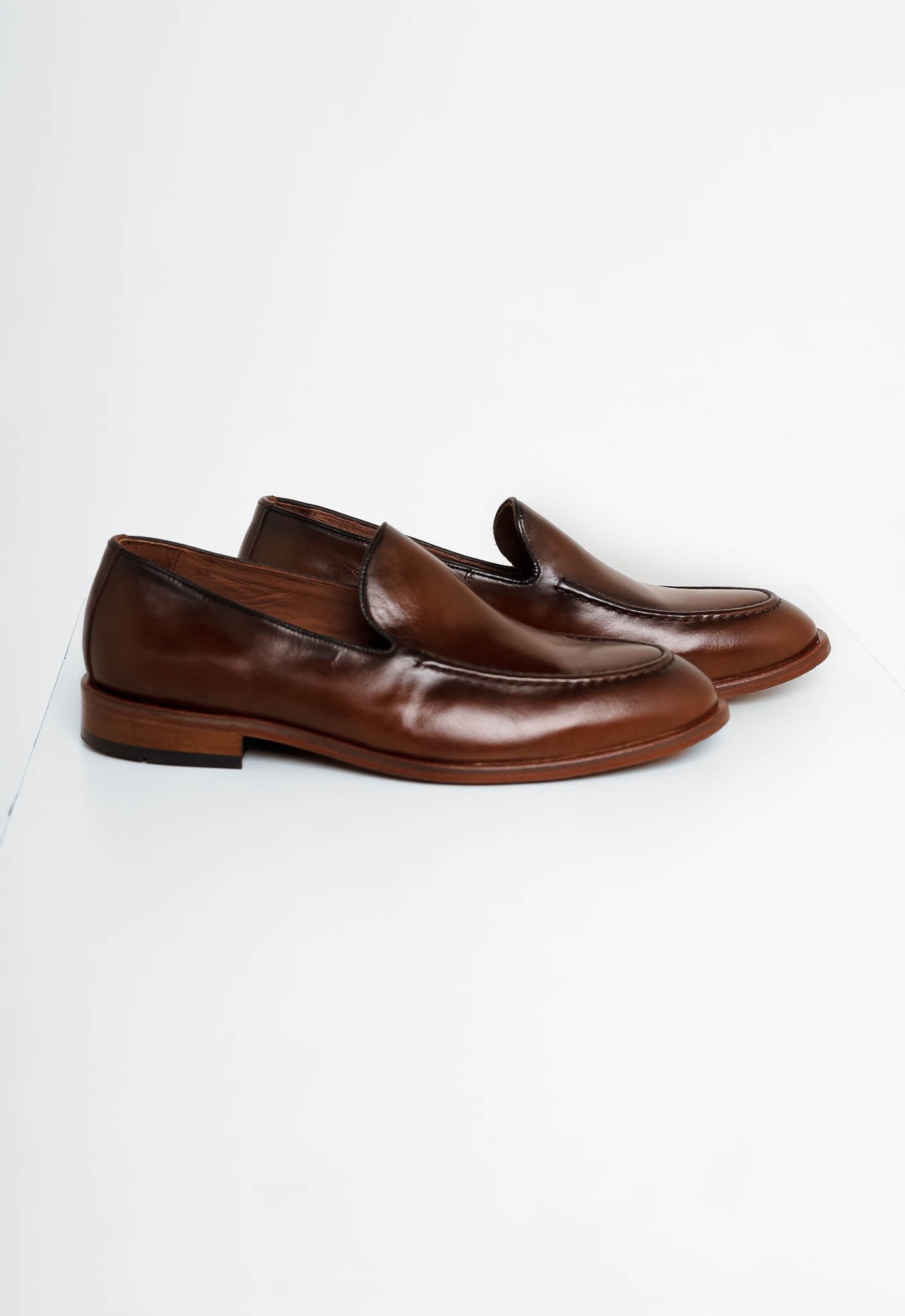 Mocassim Dom Henrico Sella Napa Brown - Ref: 149112 - Henri Store