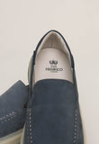 Mocassim Dom Henrico Solf Blueberry - Ref: 15363 - Henri Store