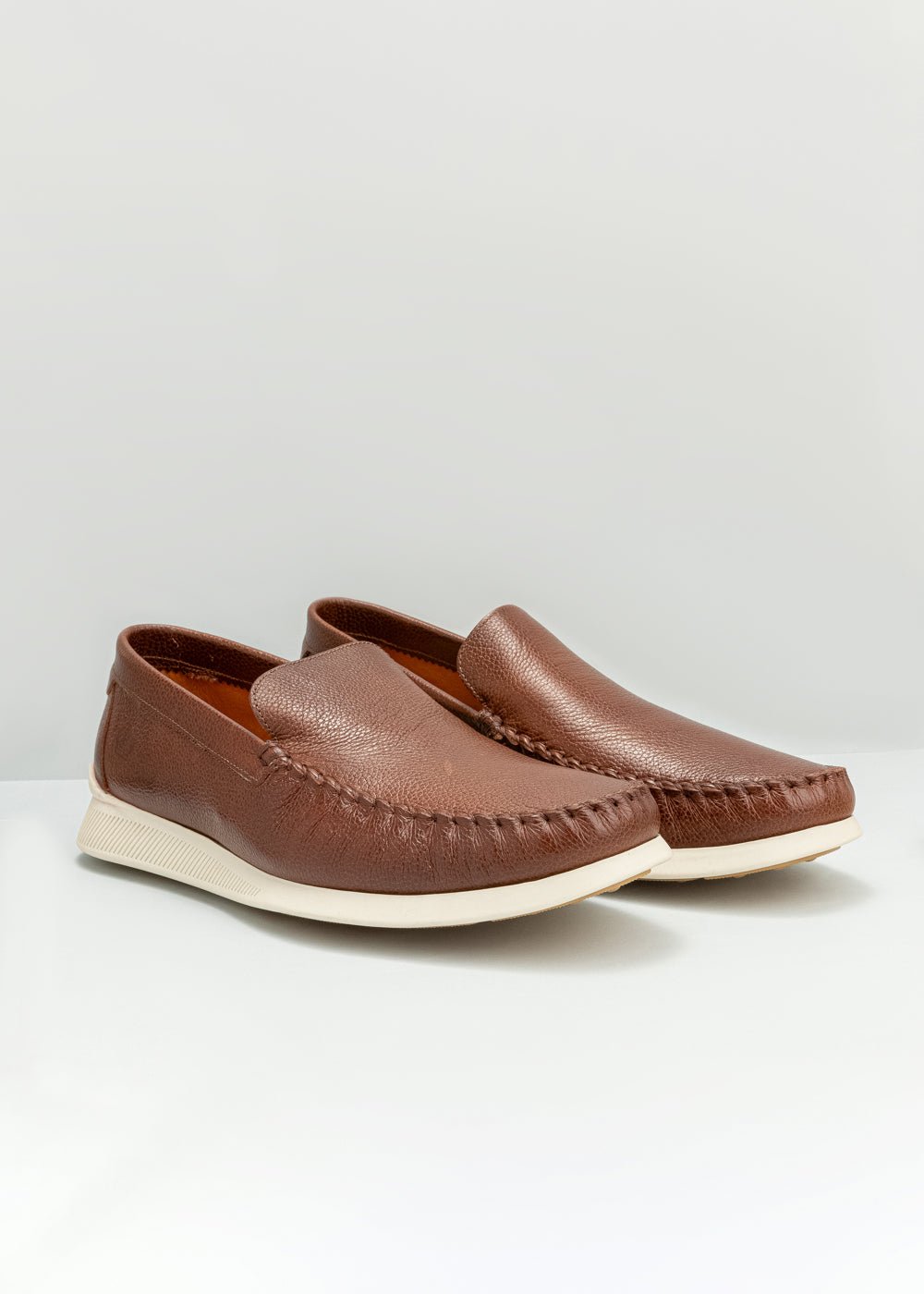 Mocassim Dom Henrico Testone Couro Marrom Escuro 95291 - Henri Store