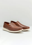 Mocassim Dom Henrico Testone Couro Marrom Escuro 95291 - Henri Store