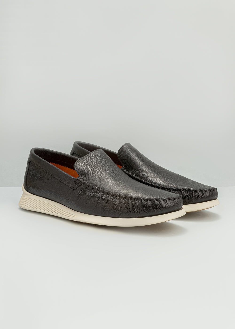 Mocassim Dom Henrico Testone Couro Preto 95292 - Henri Store