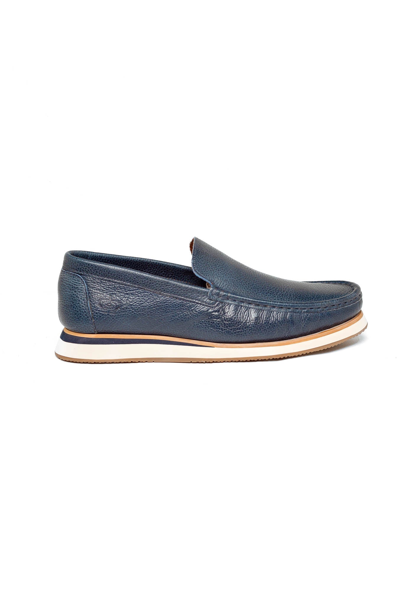 Mocassim Dom Henrico Testone Marinho Indigo - Henri Store