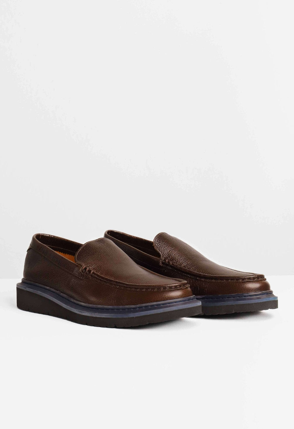 Mocassim Dom Henrico Testone Mouro Marrom Escuro 95290 - Henri Store