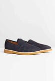 Mocassim Dom Henrico Velvet Napa Marinho 106033 - Henri Store