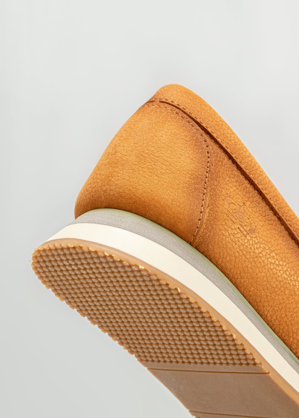 Mocassim Dom Henrico Velvet Orange Marrom Claro - Henri Store