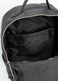 Mochila Calvin Klein Monograma Frontal Preto - Henri Store