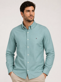Camisa Tommy Hilfiger ML Regular Fit Classic Collar