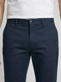 Calça Masculina Dom Henrico Alfaiataria em Sarja Super Slim