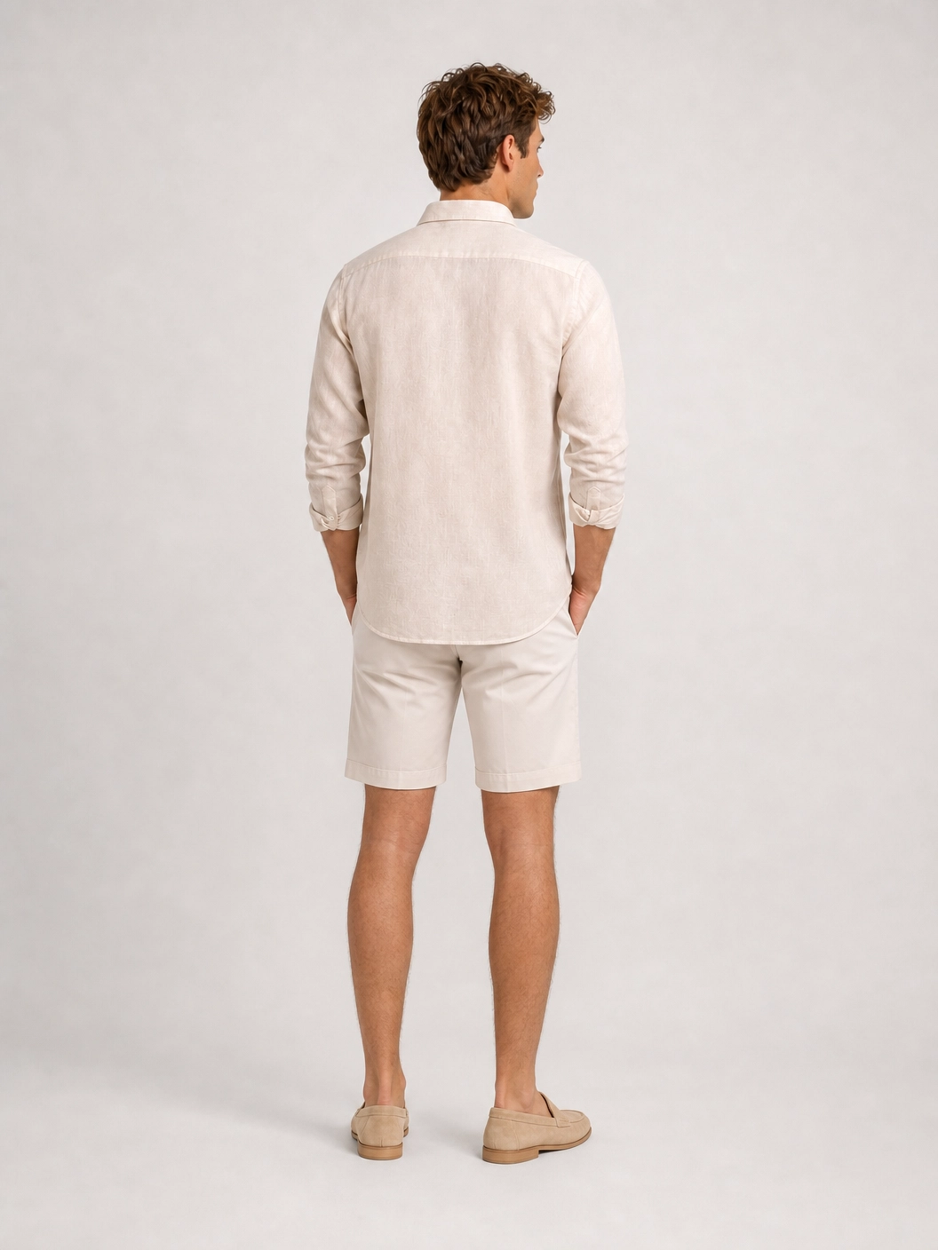 Camisa Dom Henrico ML Linho Regular