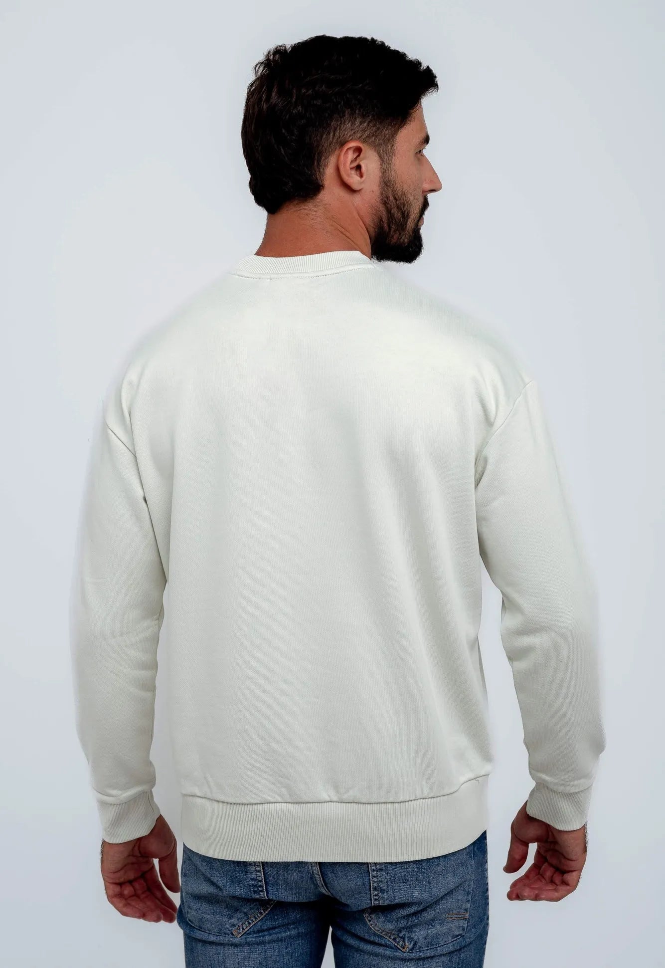 Moletom Calvin Klein Básico Logo Diffused - Henri Store