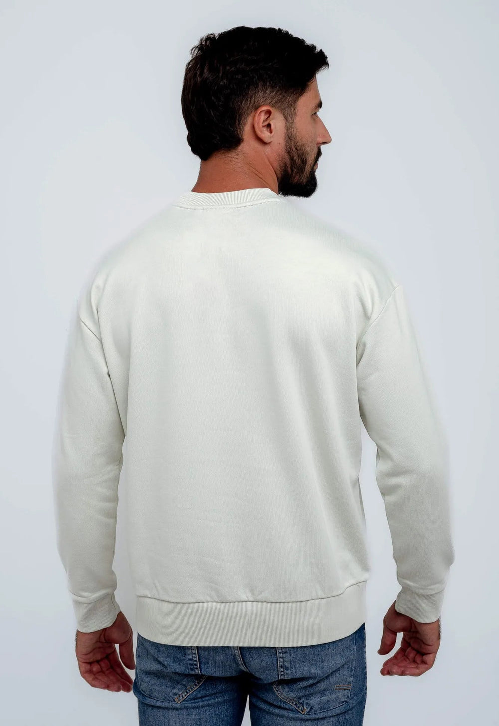 Moletom Calvin Klein Básico Logo Diffused - Henri Store