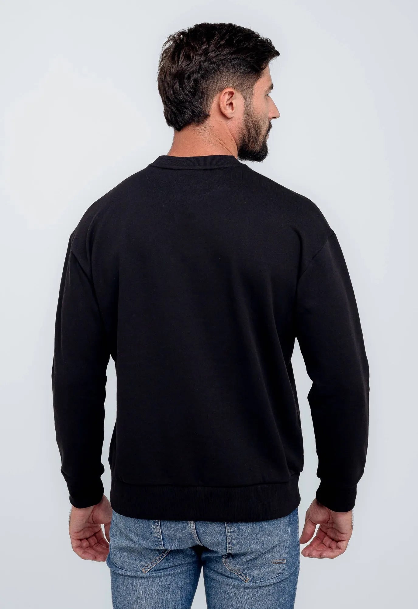 Moletom Calvin Klein Básico Logo Diffused - Henri Store