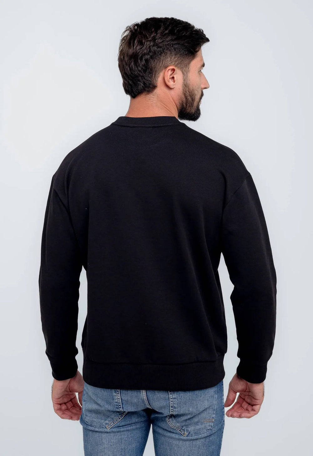 Moletom Calvin Klein Básico Logo Diffused - Henri Store