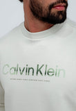 Moletom Calvin Klein Básico Logo Diffused - Henri Store