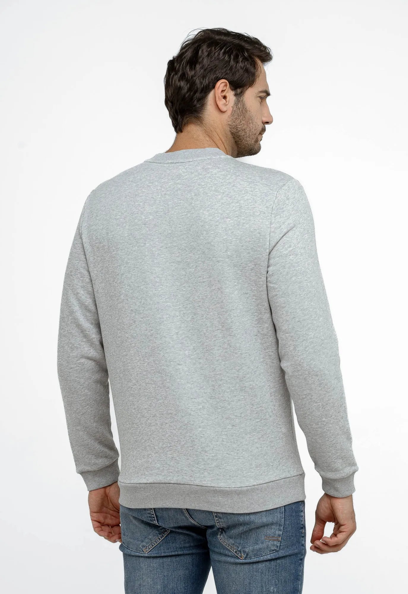 Moletom Calvin Klein Careca CK Peito - Henri Store
