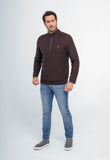 Moletom Calvin Klein C/Ziper Logo Peito - Henri Store