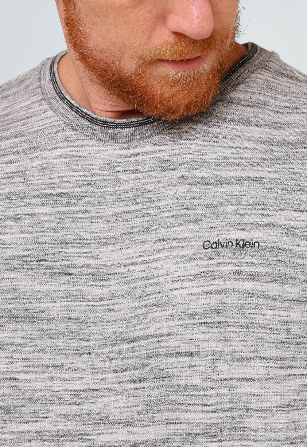Moletom Calvin Klein Decote Redondo Mescla - Henri Store