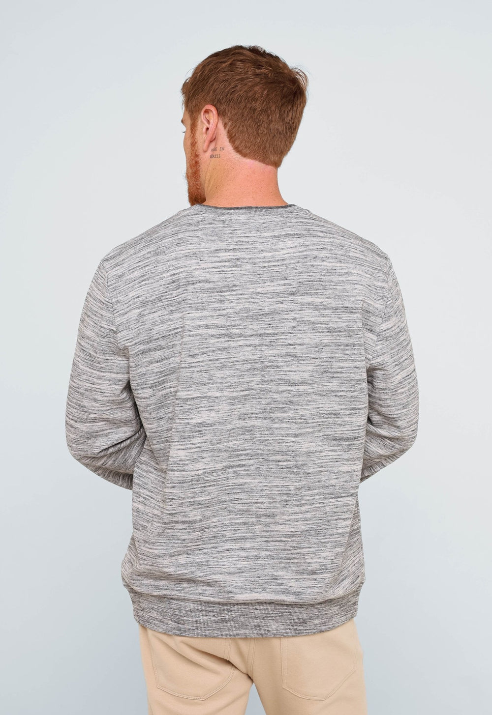 Moletom Calvin Klein Decote Redondo Mescla - Henri Store