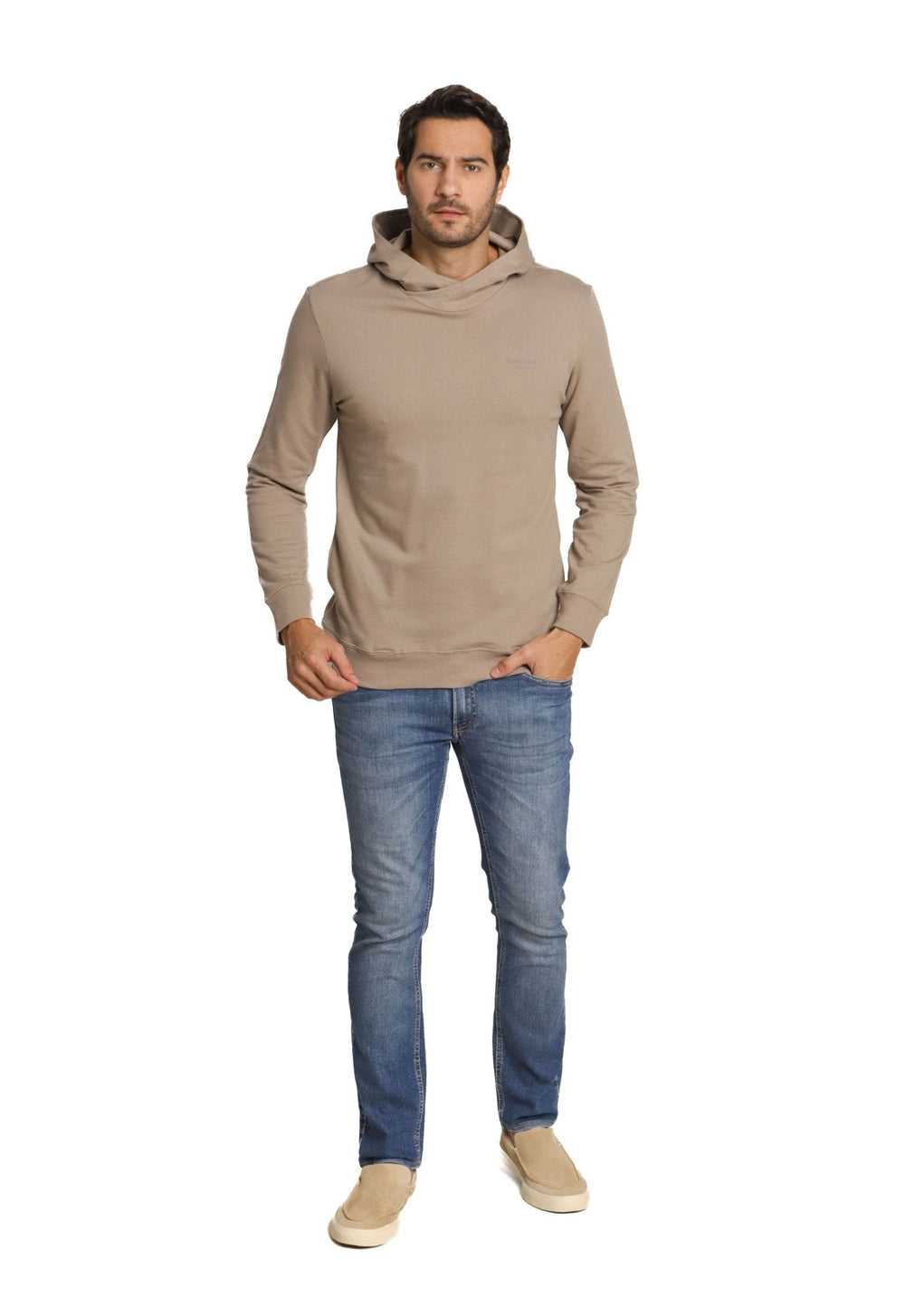 Moletom Calvin Klein NY Logo Peito - Henri Store