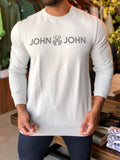 Moletom John John Cinza Claro - LIVE - Henri Store