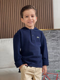 Moletom Lacoste Marinho Infantil - Henri Store