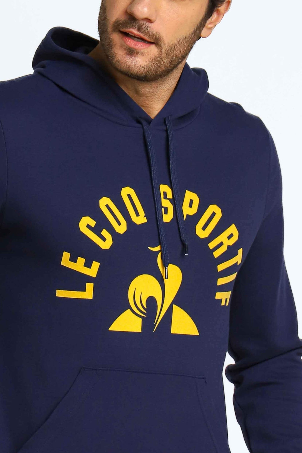 Moletom Le Coq Ess Hoody Arche Marinho C/ Estampa Central - Henri Store