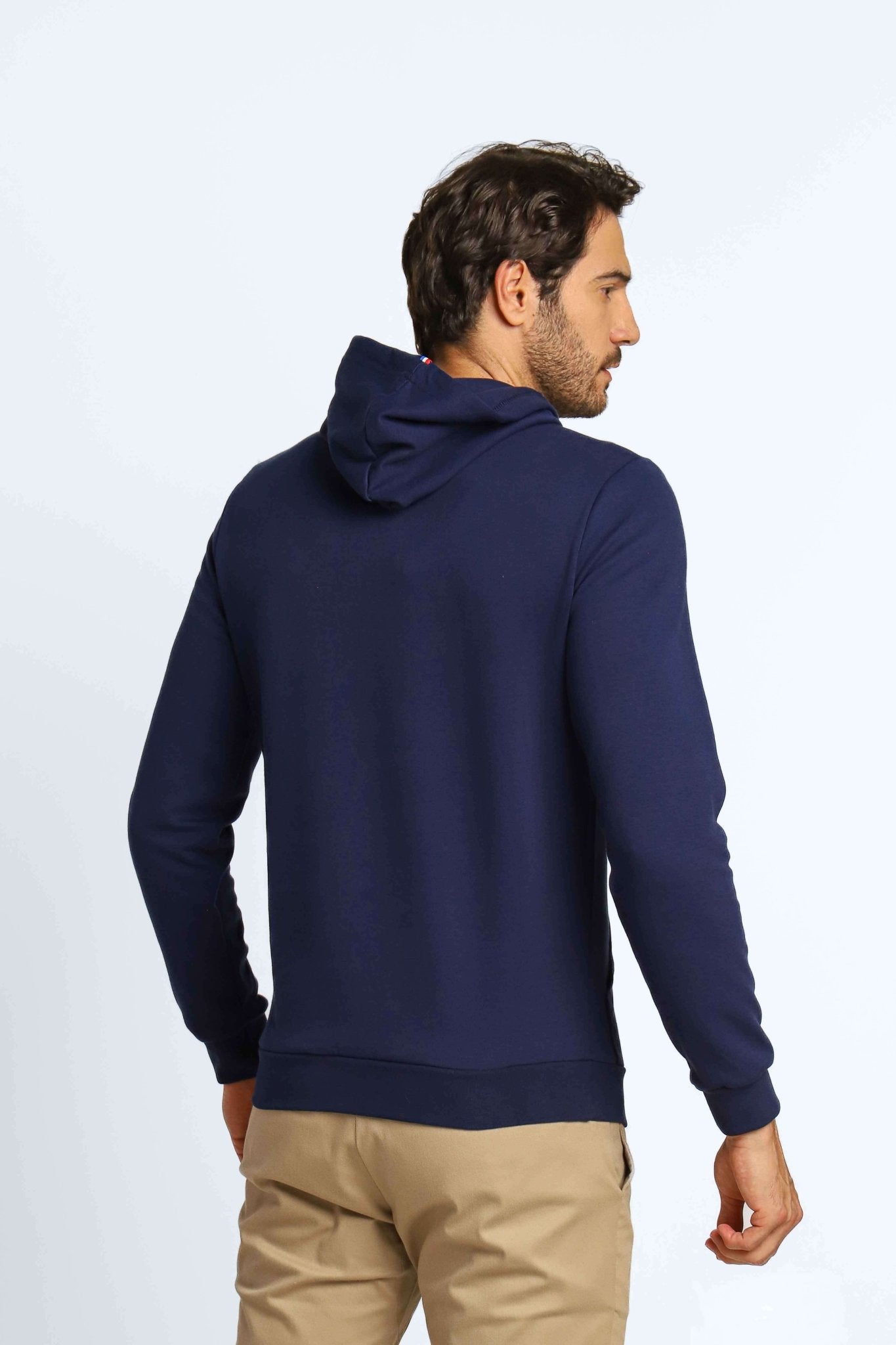 Moletom Le Coq Ess Hoody Arche Marinho C/ Estampa Central - Henri Store
