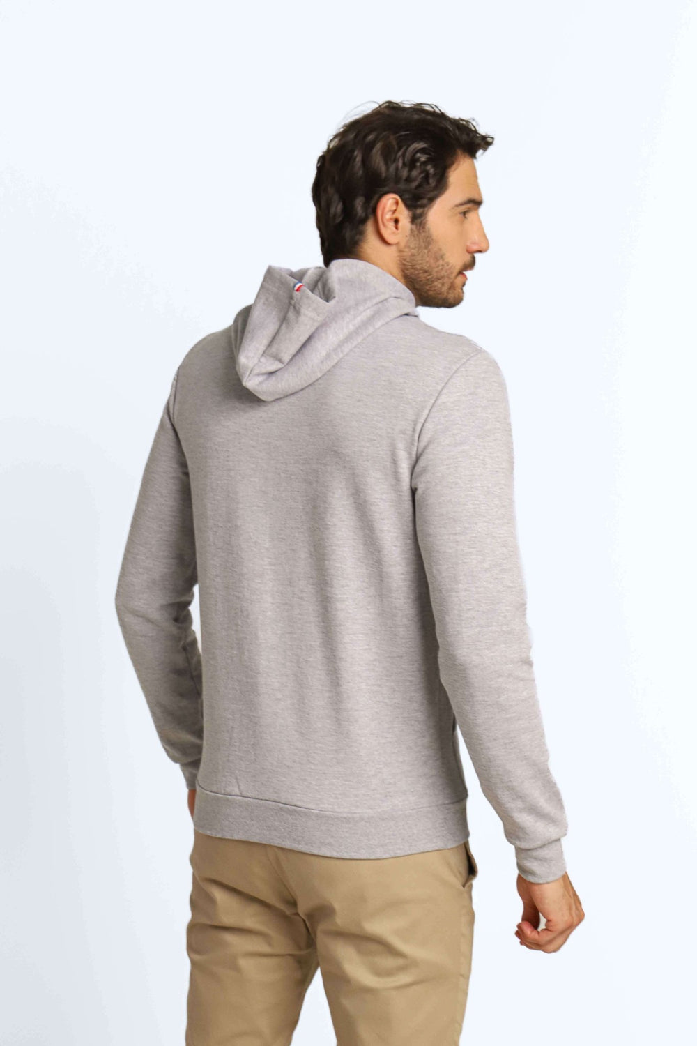 Moletom Le Coq Ess Hoody Arche Mescla Com Estampa Central - Henri Store