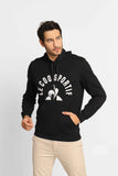 Moletom Le Coq Ess Hoody Arche Preta Com Estampa Central - Henri Store