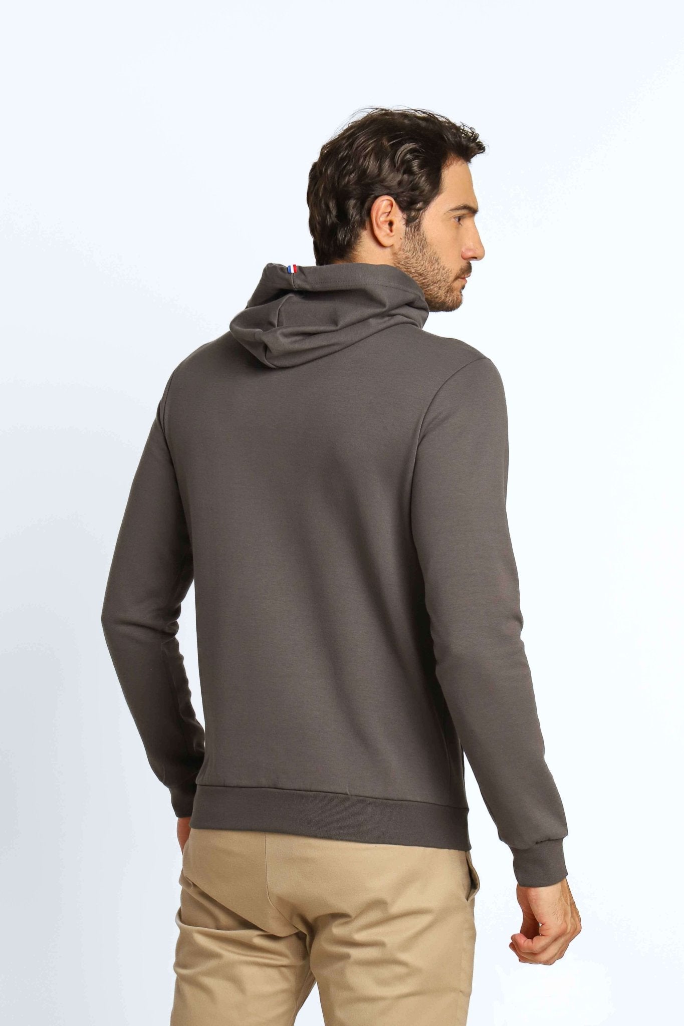 Moletom Le Coq Ess Hoody Arche Ss Magnet / Cinza - Henri Store