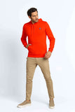 Moletom Le Coq Sportif Td07397 Ess Hoody Vermelho - Henri Store