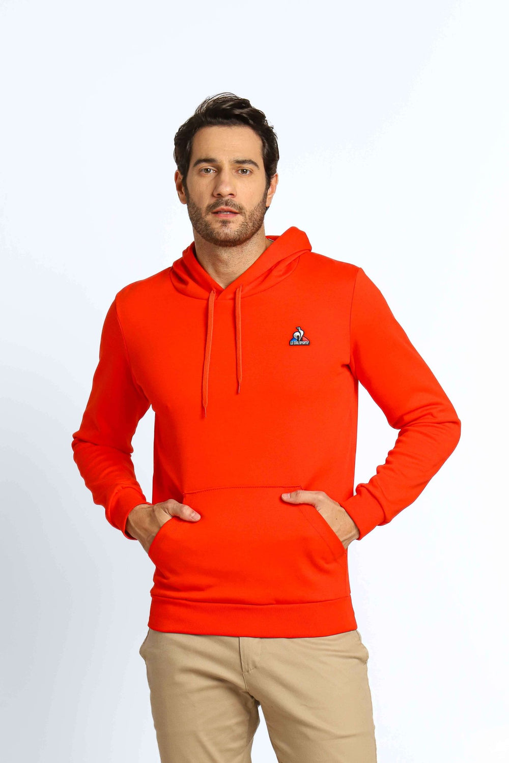 Moletom Le Coq Sportif Td07397 Ess Hoody Vermelho - Henri Store
