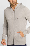 Moletom Tommy Hilfiger Core Hooded Cinza - Henri Store