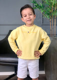 Moletom Tommy Hilfiger Essential Sweatshirt Amarelo Infantil - Henri Store