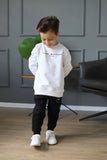 Moletom Tommy Hilfiger Essential Sweatshirt Branco Infantil - Henri Store