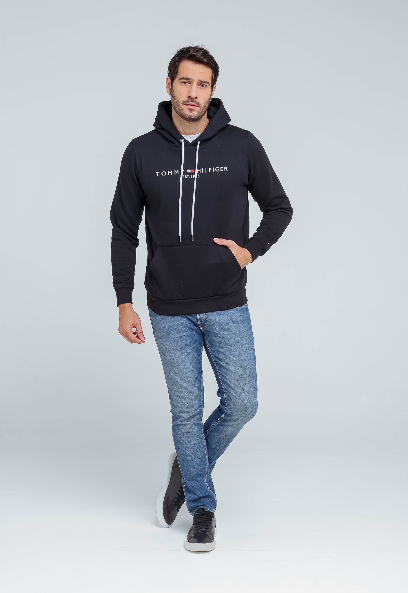 Moletom Tommy Hilfiger Est. 1985 C/ Capuz - Sale Live - Henri Store