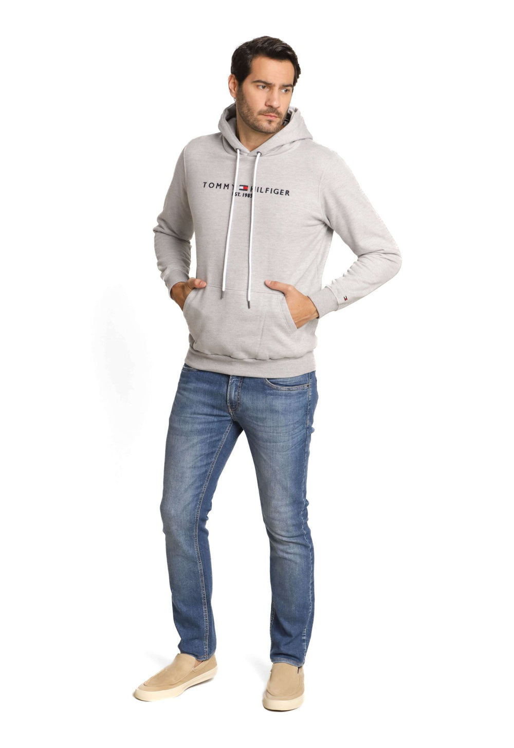 Moletom Tommy Hilfiger Est. 1985 C/ Capuz - Sale Live - Henri Store