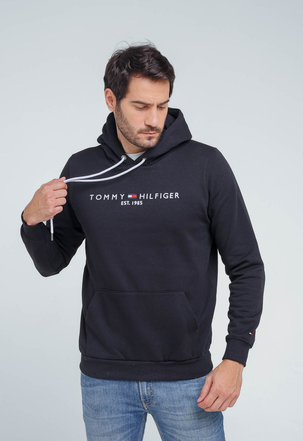 Moletom Tommy Hilfiger Est. 1985 C/ Capuz - Sale Live - Henri Store