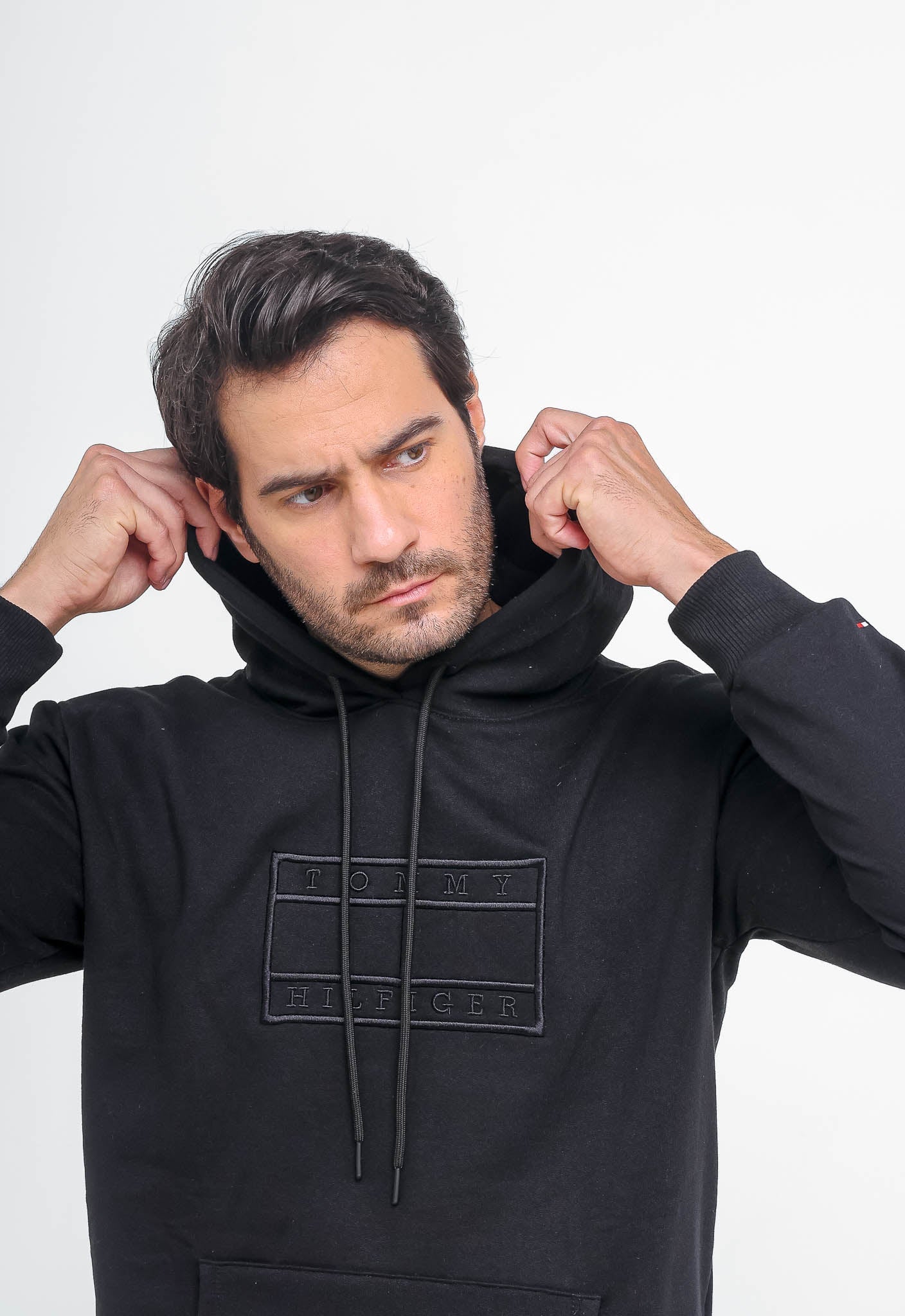 Moletom Tommy Hilfiger Logo Bordado C/ Capuz - Sale Live - Henri Store