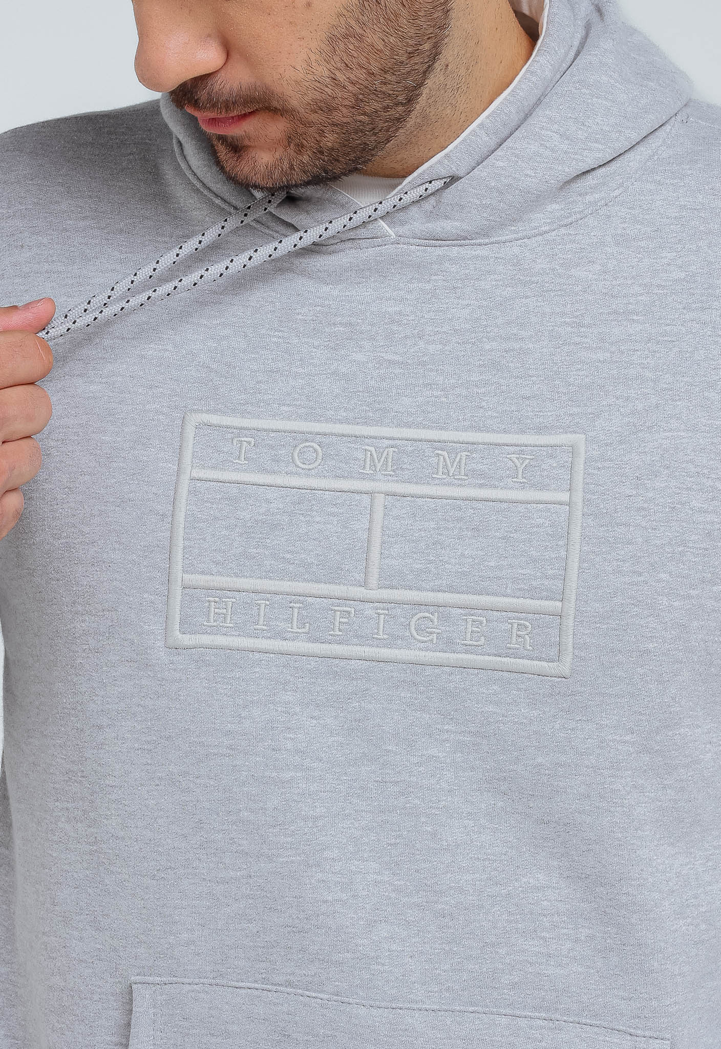 Moletom Tommy Hilfiger Logo Bordado C/ Capuz - Sale Live - Henri Store