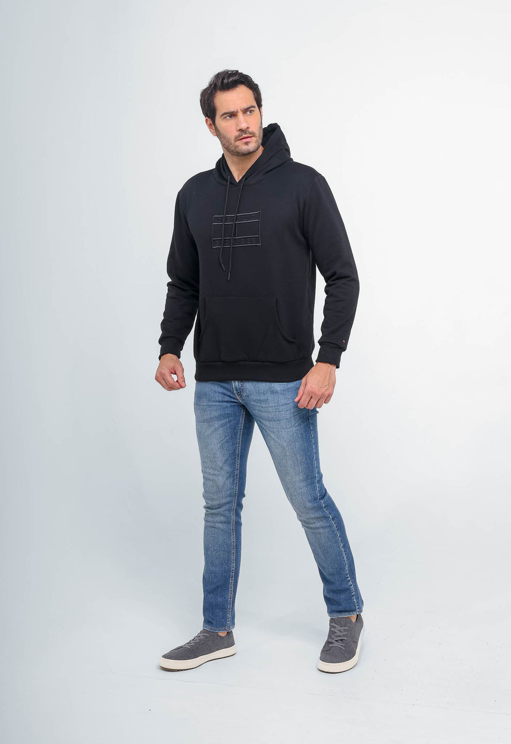 Moletom Tommy Hilfiger Logo Bordado C/ Capuz - Sale Live - Henri Store