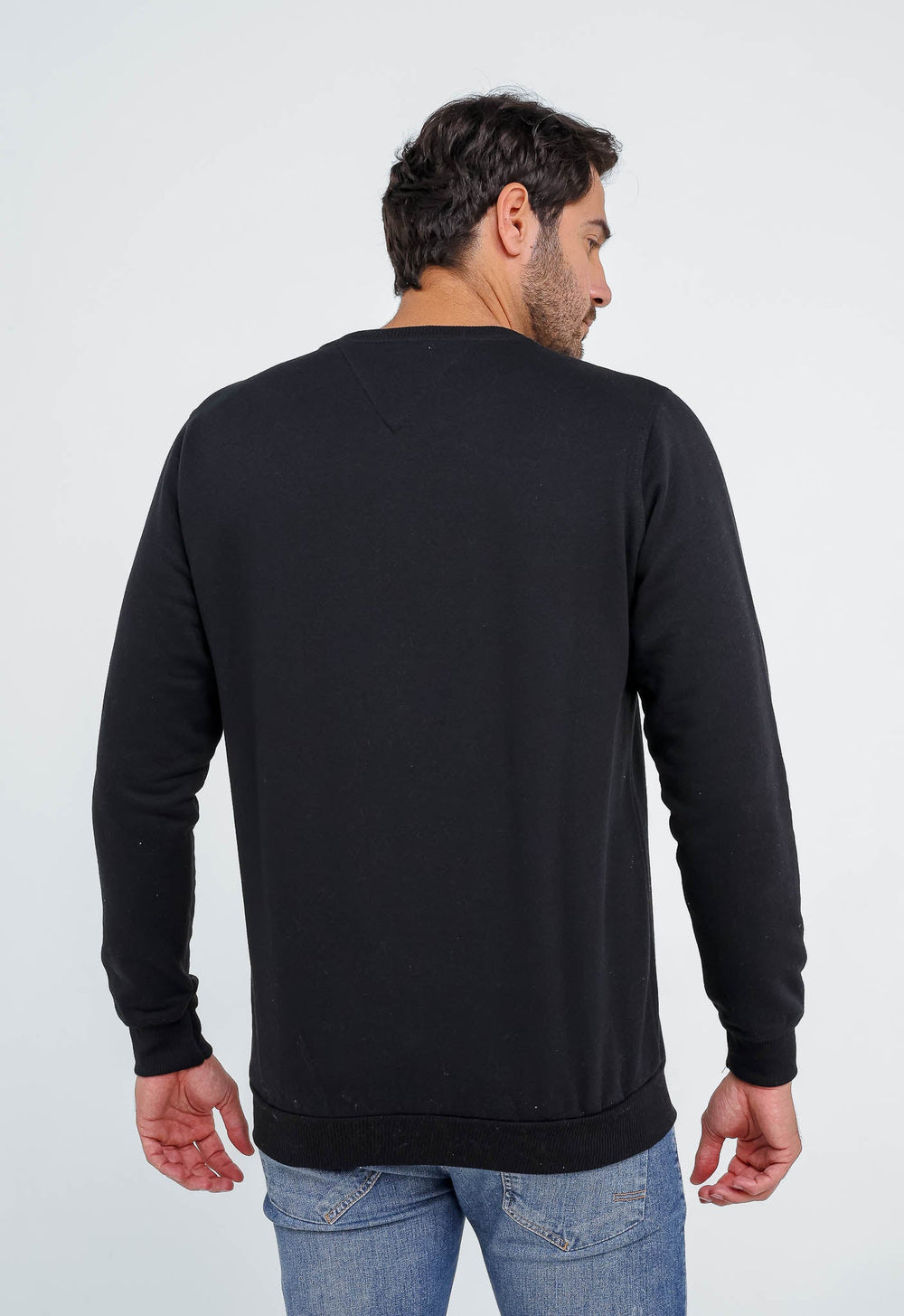 Moletom Tommy Hilfiger Logo Sweatshirt S/ Capuz - Henri Store