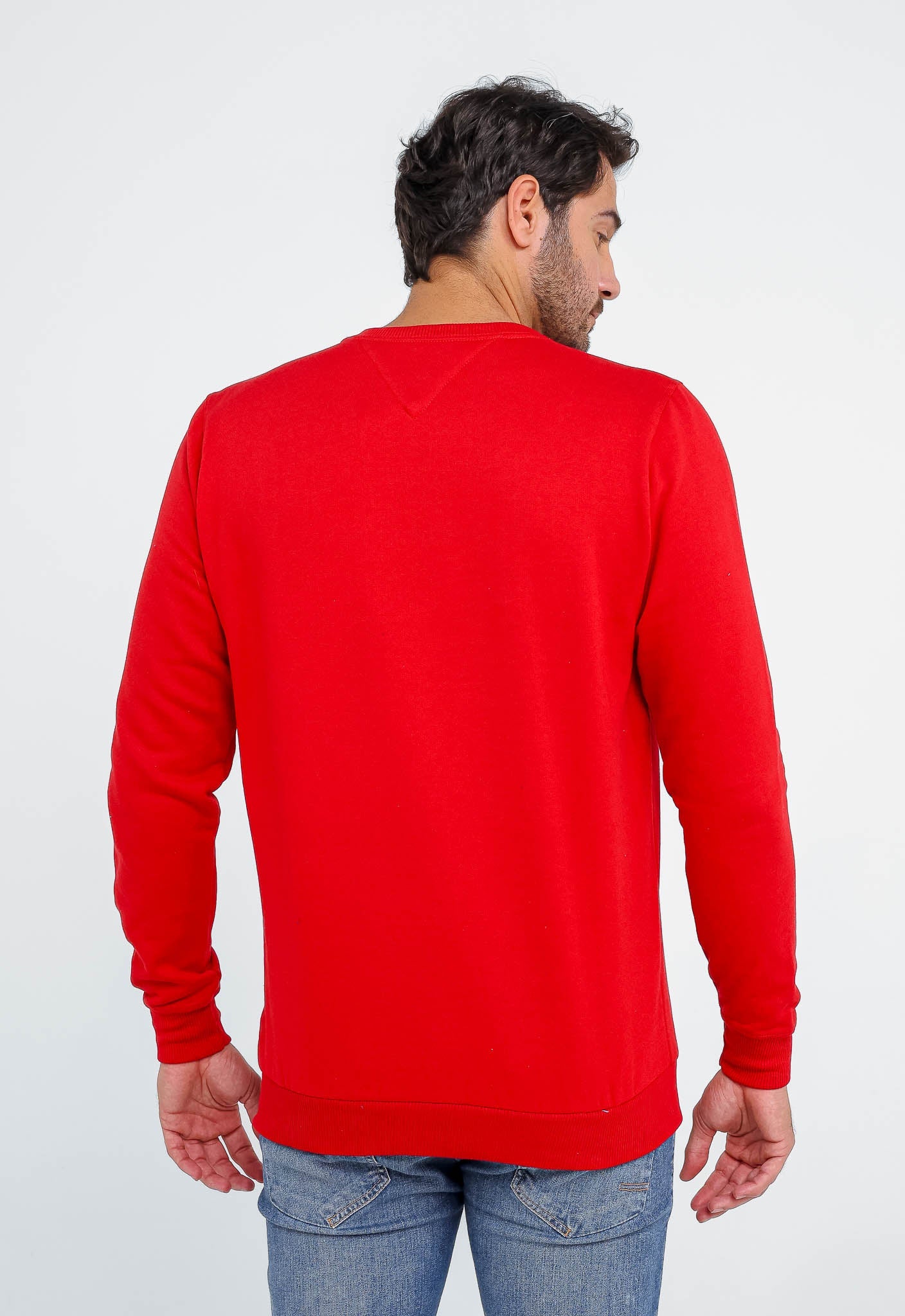 Moletom Tommy Hilfiger Logo Sweatshirt S/ Capuz - Henri Store