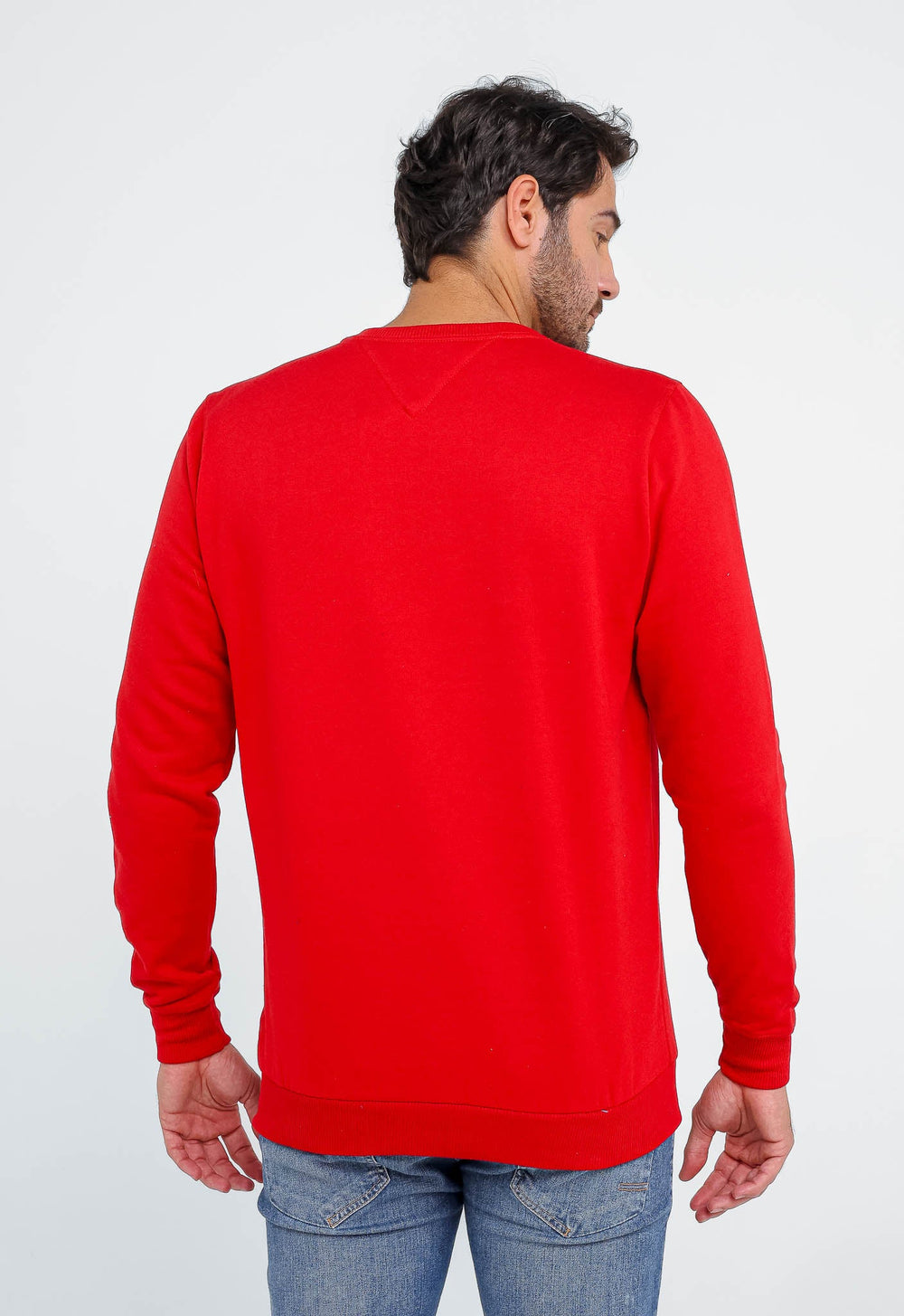 Moletom Tommy Hilfiger Logo Sweatshirt S/ Capuz - Henri Store