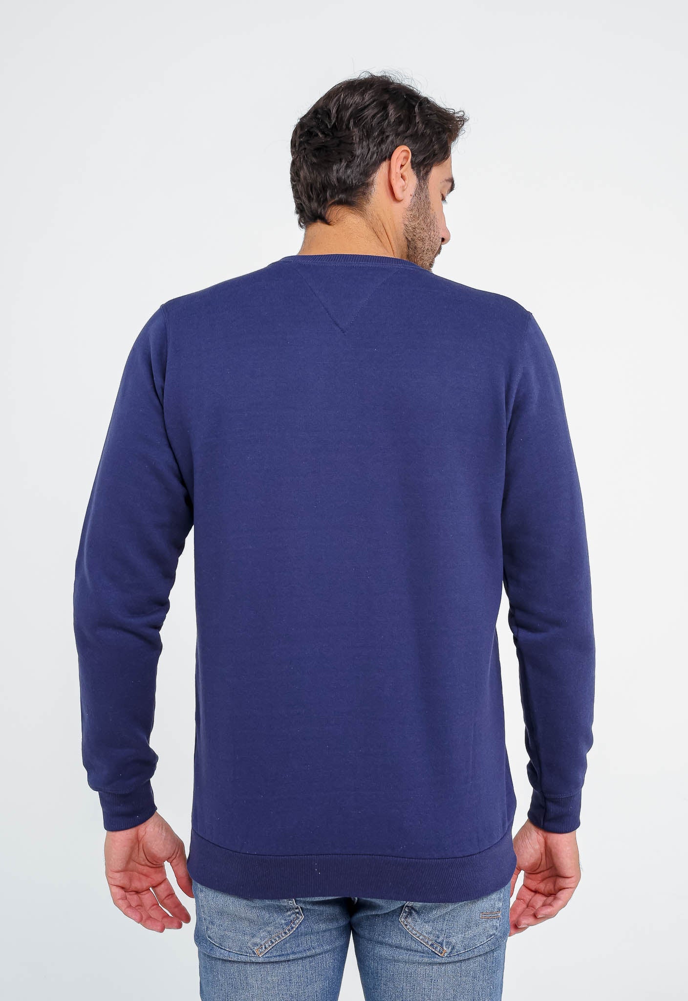 Moletom Tommy Hilfiger Logo Sweatshirt S/ Capuz - Henri Store