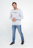 Moletom Tommy Hilfiger Logo Sweatshirt S/ Capuz - Henri Store