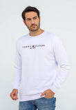 Moletom Tommy Hilfiger Logo Sweatshirt S/ Capuz - Henri Store