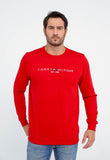 Moletom Tommy Hilfiger Logo Sweatshirt S/ Capuz - Henri Store
